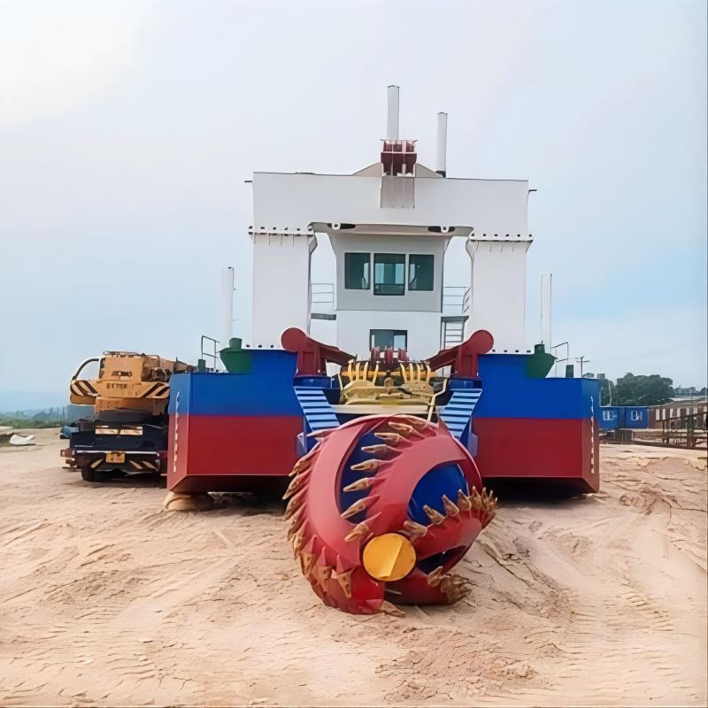 Cutter Suction Dredger - Riverine dị ike na onye na-egwupụta mmiri