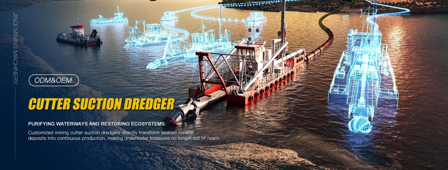 Onye nrụpụta akụrụngwa Dredging dị mma
