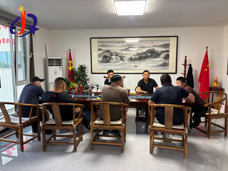 Ndị ahịa ọla edo South America gara na Qingzhou Jinqi Machinery maka nyocha ụlọ ọrụ.